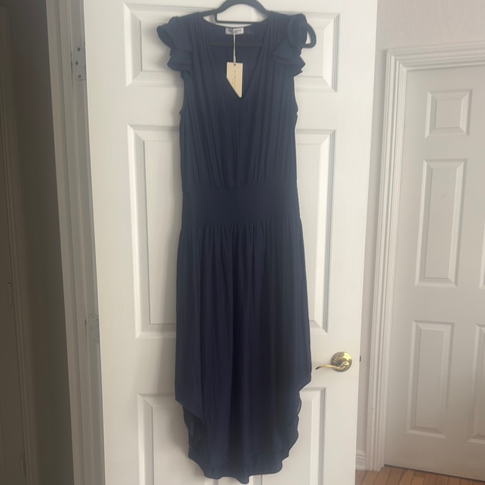 Ramy Brook Elegant Navy Blue Women's Dress